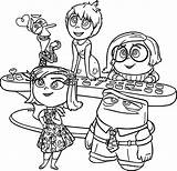 Coloring Inside Pixar Pages Disney House Drawing Printable Fear Colouring Movie Cartoon Color Coloriage Dessin Schools Getdrawings Getcolorings Print Family sketch template