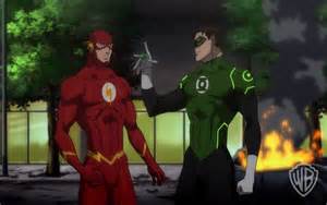 Justice League War The Flash Meets Batman For The First