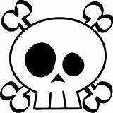Calavera Crossbones Bones Symbolism Pirate Skulls Popular sketch template