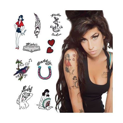 Amy Winehouse Amy Winehouse Rock Tattoo Amy Winehouse Style