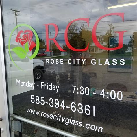 rose city glass canandaigua ny