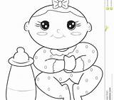Pages Coloring Baby Printable Girl Girls Getcolorings Getdrawings sketch template