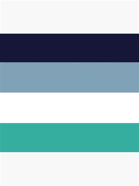 Oriented Aromantic Asexual Flag Poster By Snowymoonowl Redbubble