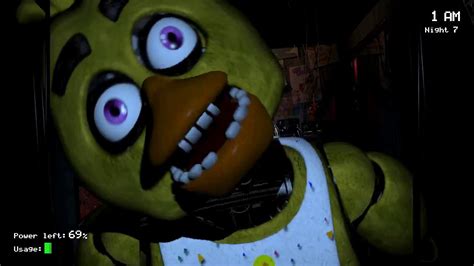 Five Nights At Freddy S 1 Chica Jump Scare Youtube