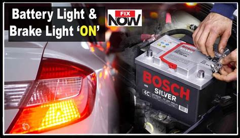 battery light  brake light    time quick guide fix autolawnowcom