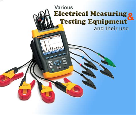 electrical measuring  testing equipment