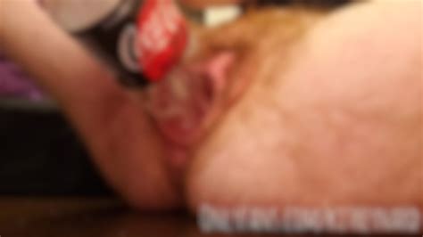 kit reynard fucks his pussy with a coke bottle