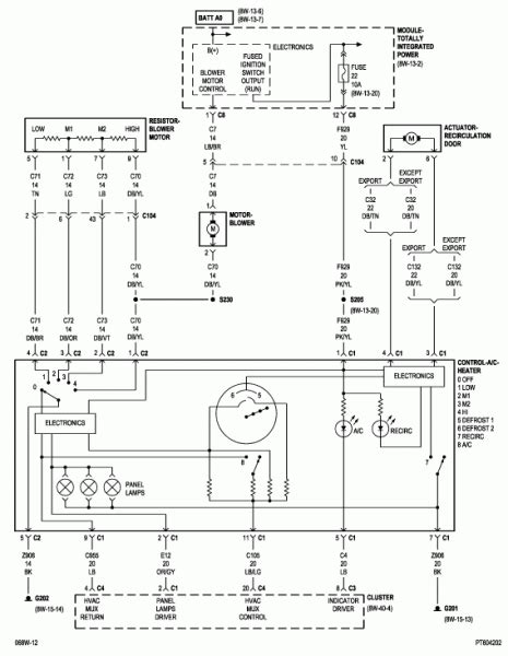 pt cruiser radio wiring diagram