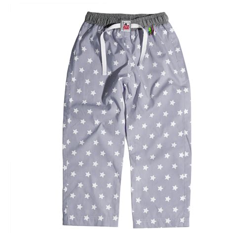 pyjama broek voor kids super zacht en comfortabel ook  blauw rood en roze met witte ster