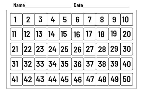 printable number chart   hama onderzetters onderzetters