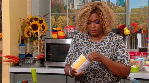sunny anderson s potato pancake made with thanksgiving leftovers rachael ray show