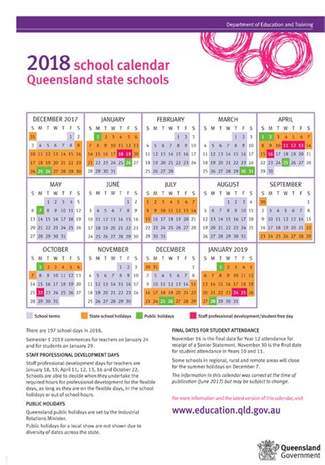 qld school calendar printable calendar  school holidays nsw