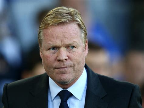 ronald koeman demands everton wake      defeat   days  independent