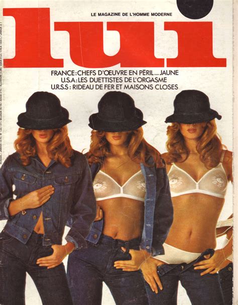 Lui 120 Janvier 1974 Magazine Back Issue Lui Wonderclub