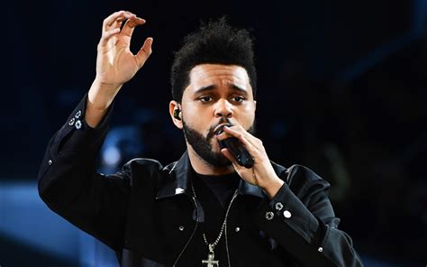 download wallpapers the weeknd canadian singer musician abel
