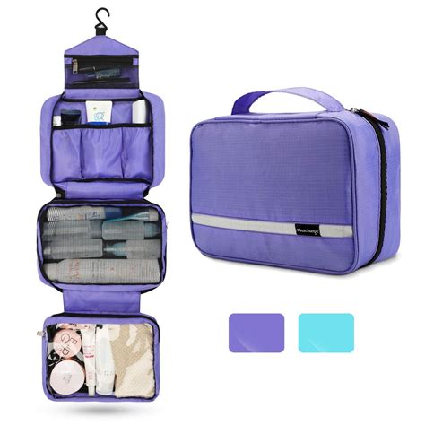 maxchange travel toiletry bag  women hanging toiletry bag   compartments portable