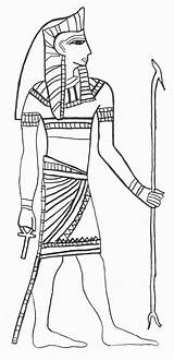 Egyptian Printable Kids Colouring Pharaoh Hapy Egypte Egyptien égypte Pharaohs Outline Egyptiens Dieux Egipcio Colorare Goddess égyptiens égyptien Kings Colorier sketch template