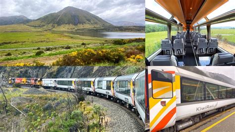 zealand  rail part  tranzalpine scenic train greymouth christchurch youtube