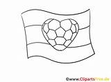 Fussball Fahne Malvorlage Coloring Titel sketch template