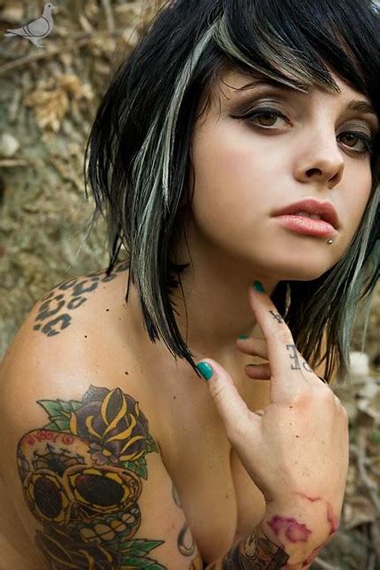 Tattoo D Suicide Girl Radeo A Gallery On Flickr