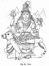 Shiva Coloring Lord Hindu Gods Indian Drawings Outline Pages Pencil Drawing Painting Ganesh Parvati God Goddesses Paintings Book Mural Hinduism sketch template