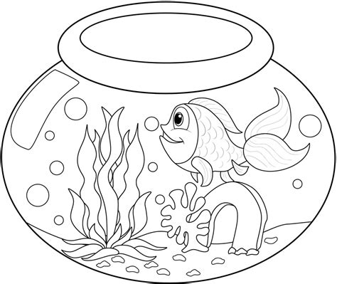 printable goldfish coloring pages coloringmecom