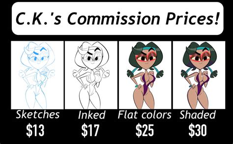 C K S Commission Prices Status Closed By Ck Draws Stuff On Deviantart