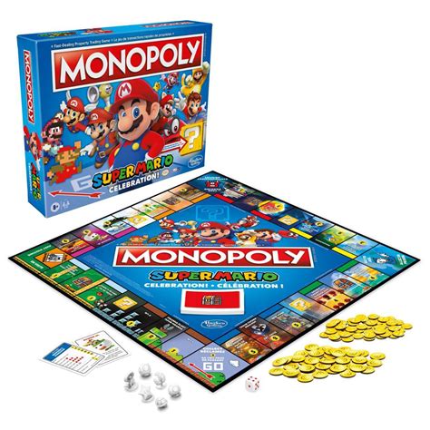 super mario  anniversary monopoly  jenga games    pre order