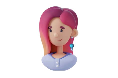 girl avatar  illustration kitnet