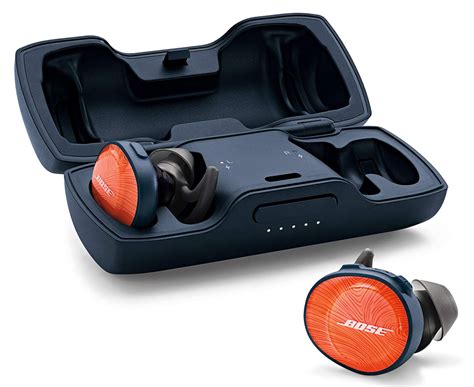 bose soundsport  wireless headphones orange catchconz