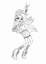 Venus Coloring Monster High Mcflytrap Fly Pages Music Festival Trap Printable Sheet Getcolorings Color Getdrawings Print sketch template
