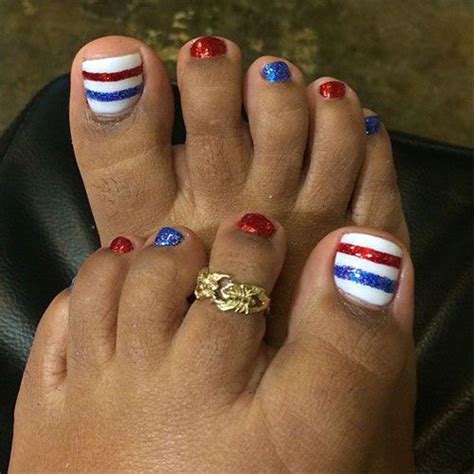 10 4th Of July Toe Nail Art Designs And Ideas 2016 Fourth Of July