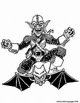 Goblin Villains Coloringhome sketch template