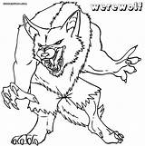 Werewolf Coloring Pages Drawing Color Kids Wolf Scary Angry Big Colorings Sheet Getdrawings Print sketch template