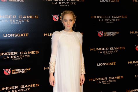 Jennifer Lawrence At The Hunger Games Mockingjay Part 2