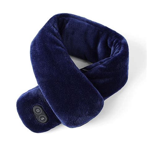 rechargeable electric heated scarf updated    usb