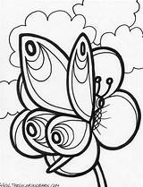 Butterfly Coloring Pages Butterflies Printable Flowers Beautiful Adults Drawing Grade Print Clipart Template Kids 5th Flower Color Templates Cute Colouring sketch template