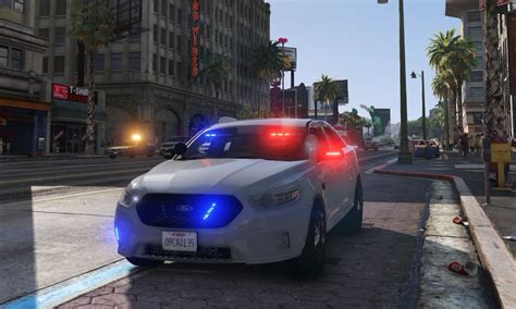 2016 Ford Taurus Unmarked Fpis 1 4p [els] Gta5