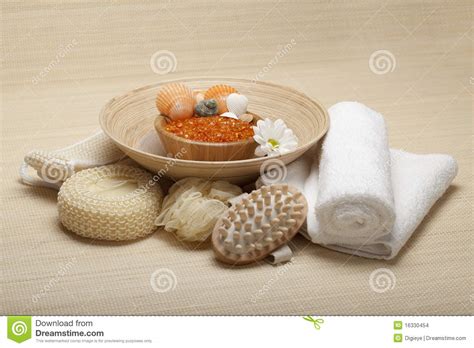spa supplies massage tools stock images image 16330454