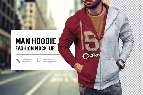 man hoodie fashion mock  man hoodie fashion mock   link  access