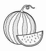 Watermelon Coloring Pages Fresh Sheets Coloringpagesfortoddlers Colouring Clip sketch template