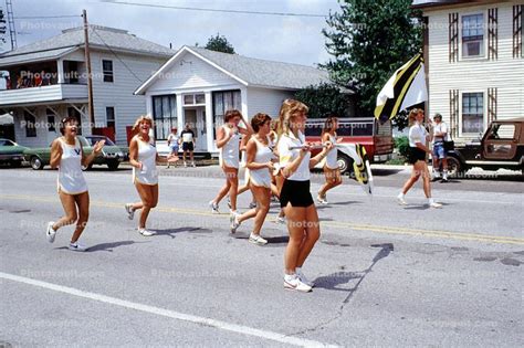 Marching Band Baton Twirler Girls Shorts Tiro Auburn Ohio July