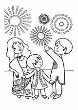 Diwali Coloring Kids Pages Festival Drawing Family Colouring Celebrate Printable Diya Easy Cartoon Spring Festivals Drawings Explore Color Netart Animated sketch template