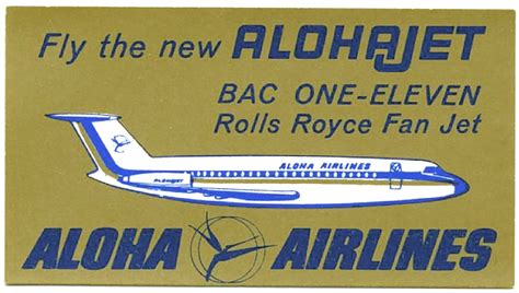 fly the new alohajet ~ aloha airlines vintage airlines