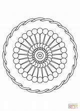 Coloring Pages Mandala Ornament Drawing Printable Paper Puzzle Dot sketch template