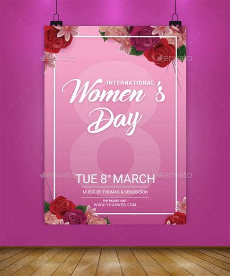 9 Women S Day Flyers Free Psd Ai Eps Format Download