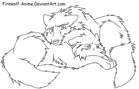 popular anime lineart google search werewolf drawing anime wolf