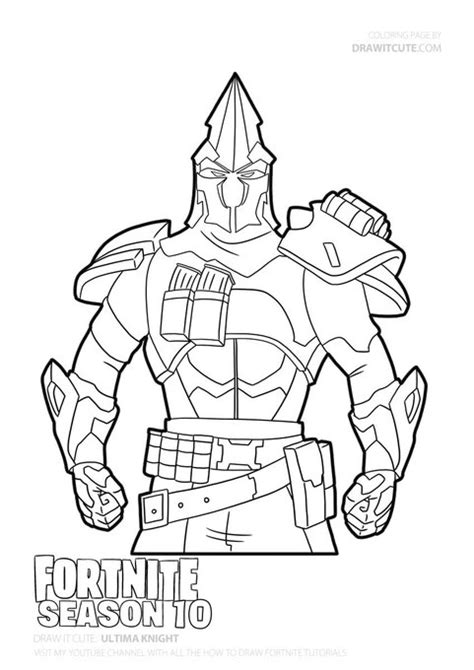 fortnite coloring pages season  scenery mountains