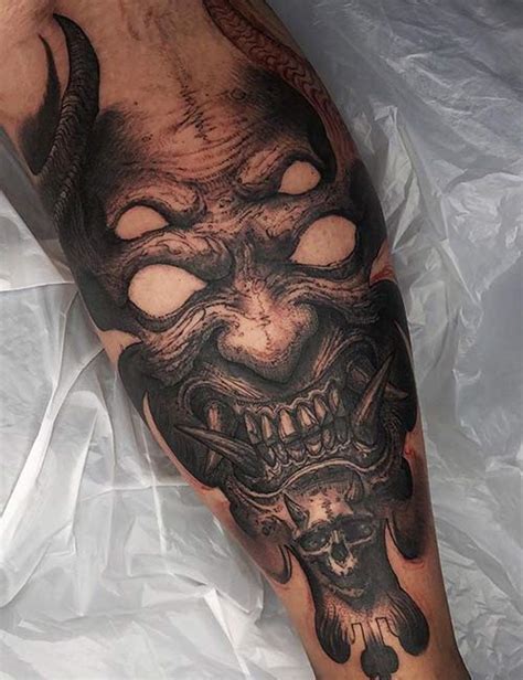 creative  unusual demon tattoo designs