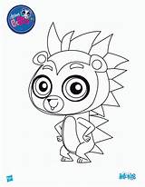 Coloring Pages Pet Littlest Shop Lizard Store Library Clipart Blythe Choose Board Popular sketch template